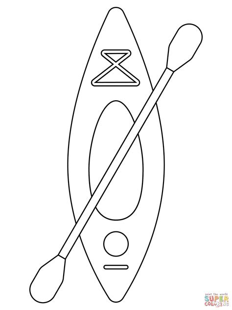 Kayak Coloring Page Free Printable Coloring Pages Coloring Home