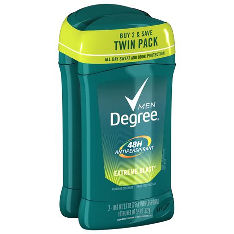 Degree Men Extreme Blast Antiperspirant Deodorant Stick 27 Oz