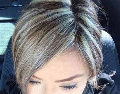 Hairstyles That Hide Gray Roots Hairstyle Catalog