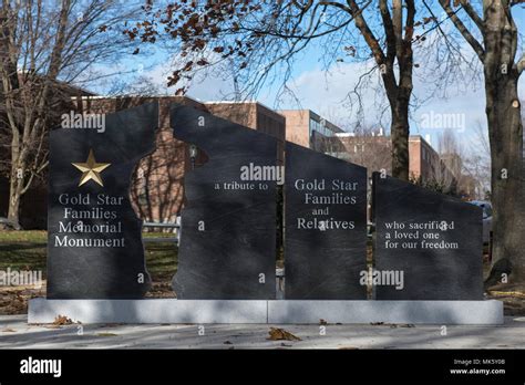 The Gold Star Families Memorial Monument Was Unveiled During A
