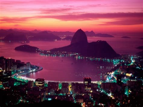 Pontos Turisticos Bela Noite No Rio De Janeiro