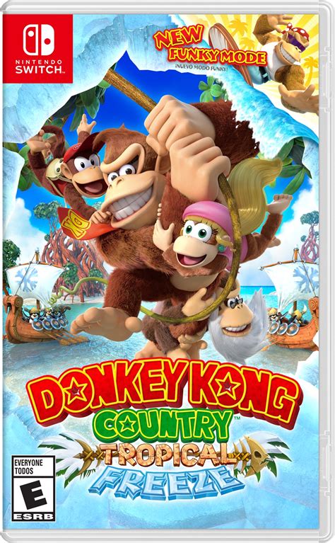 Donkey Kong Country Tropical Freeze Switch Boxart Nintendo Everything