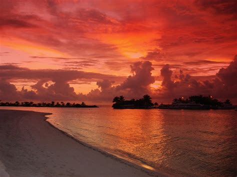 Maldives Sunset A Photo On Flickriver