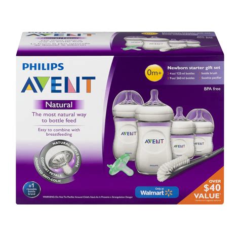 Philips Avent Natural Bpa Free Baby Bottle Newborn Starter T Set