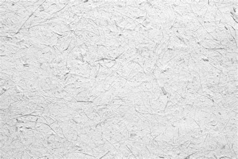 White Decorative Handmade Paper Texture With Floral Pattern Stock