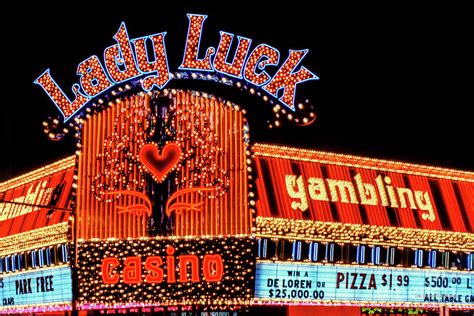 Lady Luck Main Entrance Sign Photograph By Aloha Art Pixels