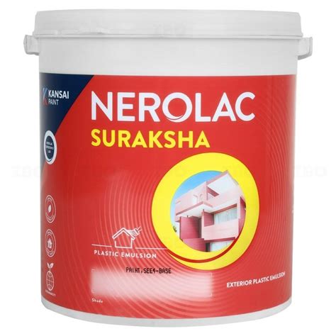 Nerolac Suraksha Exterior Plastic Emulsion Paint Litre At Best