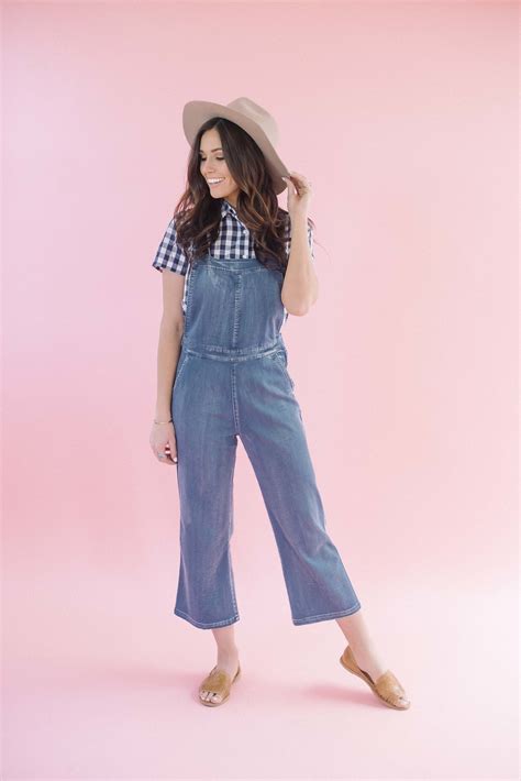 Wide Leg Cropped Overalls Crop Overalls Wide Leg Crop Clothes