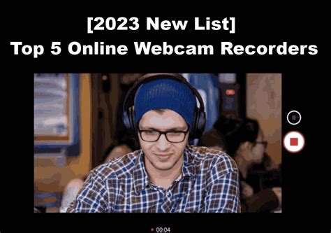 2023 New List Top 5 Online Webcam Recorders Easeus