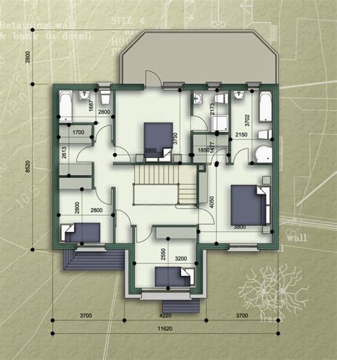 Duplex House Ground First Floor Plans And Elevation View