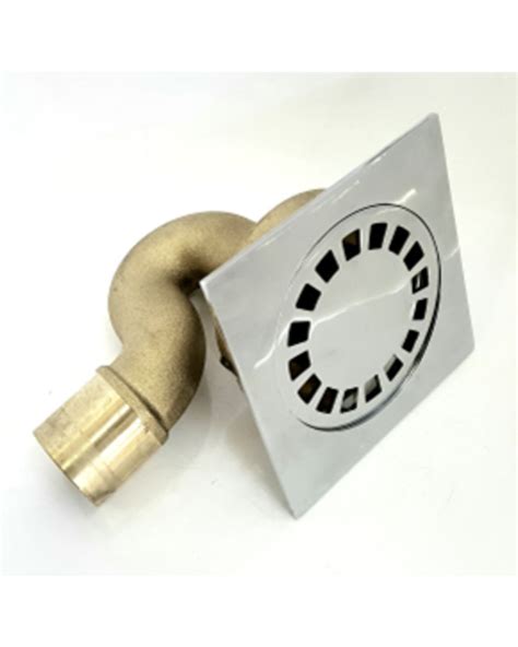Brass Fittings Floor Drain With P Trap Brass