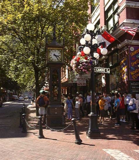 Gastown Vancouver Bc Canada Visit Where Vancouver City Began