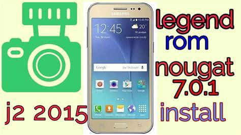 This allows every community to develop and customize rom for their. samsung j2 2015 custom nougat rom 7 0 1 j2 legend rom by game2rock - YouTube