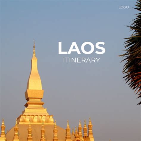 Laos Itinerary Template Edit Online And Download Example
