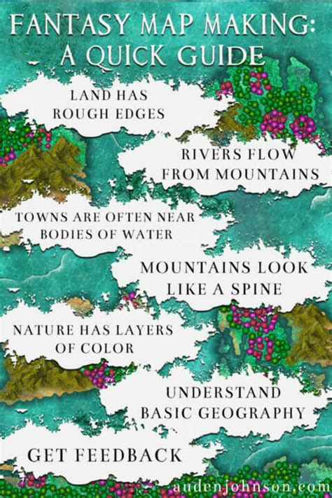 Fantasy Map Making A Quick Guide Auden Johnson