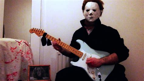 Michael Myers Theme Song Guitar Solo Youtube