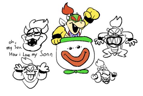 Bowser Jrs I Made For March 10 By Squimple On Deviantart