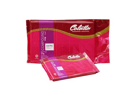 Coklat compound/ coklat couverture padat yang di cetak berbentuk batangan atau blok. Harga Dark Coklat Batangan Colatta Murah | Tokowahab.com