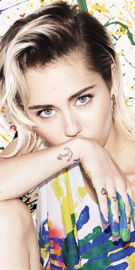 download wallpaper 1080x2160 miley cyrus blonde celebrity honor 7x honor 9 lite honor view