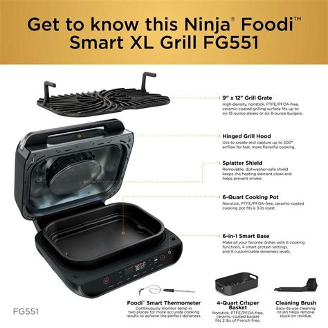 A korean tradition made in america. Ninja Foodi Smart XL 6-in-1 Indoor Grill with 4 qt. Air ...
