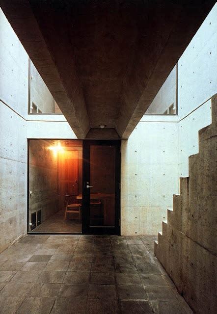 Tadao Ando Row House Azuma House Sumiyoshi Osaka In Japan 1976