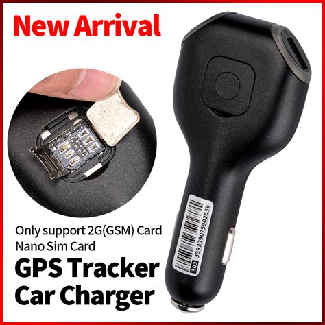 Dual Usb Car Charger Mini Car Gps Tracker Gsm Listening Device Built