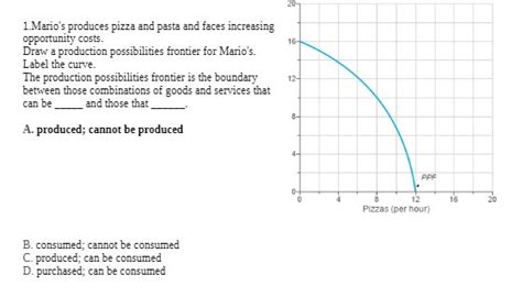 Decide exactly what you want to do. Solved I Mario's produces pizza and pasta and faces ...