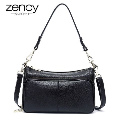 Buy Zency Elegant Women Handbag 100 Genuine Leather Ladies Shoulder