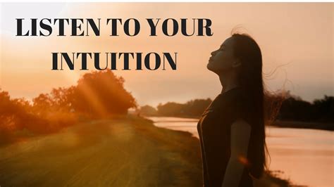 Hindi How To Listen To Your Intuition Trust Your Intuition Youtube
