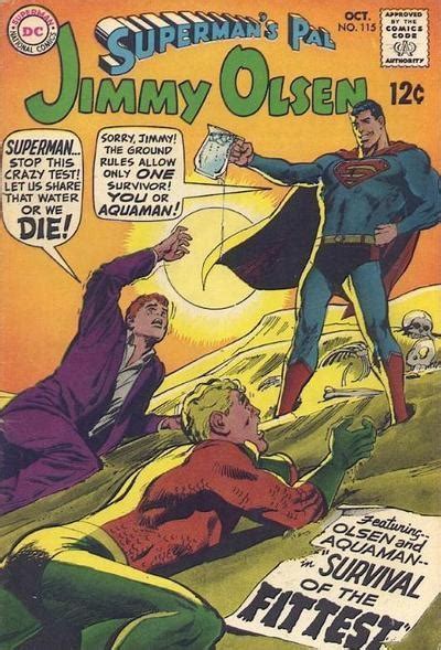 Legion Of Superheroes Homage To Supermans Pal Jimmy Olsen Issue 115