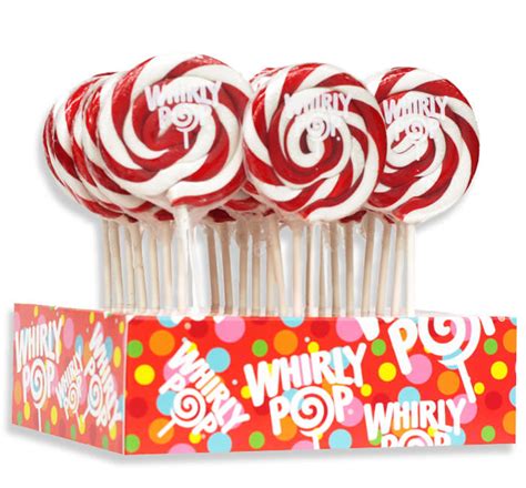 Candy Whirly Pop Redwhite Plenty Mercantile And Venue