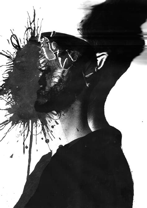 Retrato Psicologico Moodboard Cover Art Human Silhouette Antonio Mora Artwork Drawings