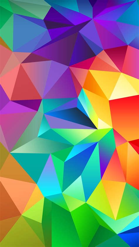 Rainbow Geometric Wallpapers Top Free Rainbow Geometric Backgrounds