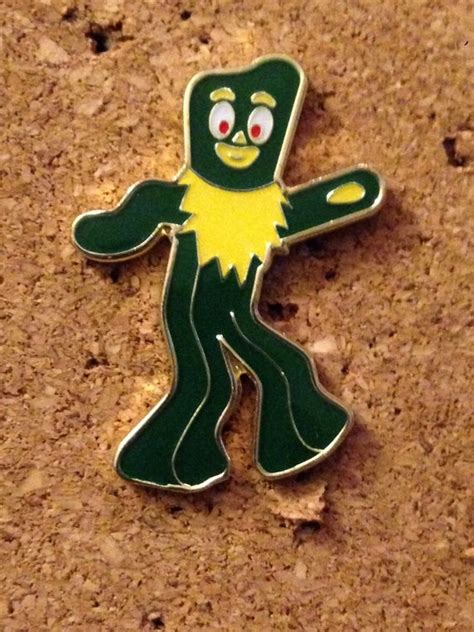 Gumby Hat Pin By Patchworkpandemic On Etsy