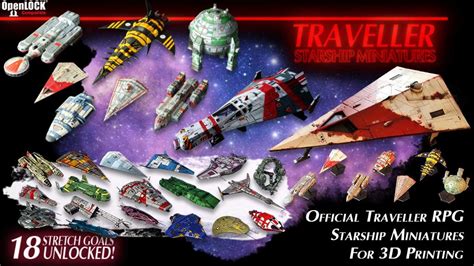 Traveller Rpg Starship Miniatures Campaign Myminifactory