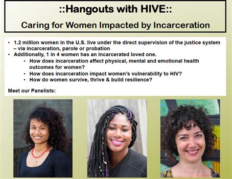 Hangouts With Hive Caring For Women Impacted By Incarceration Hive