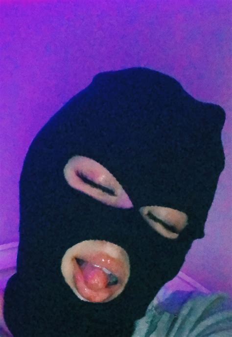 Gangsta Purple Ski Mask Aesthetic Amazon Com Ski Mask Image About