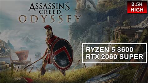 Assassin S Creed Odyssey 2 5K High Preset Settings RYZEN 5 3600 Com