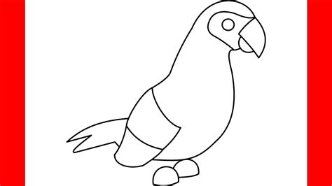 Drawing Adopt Me Pets Parrot