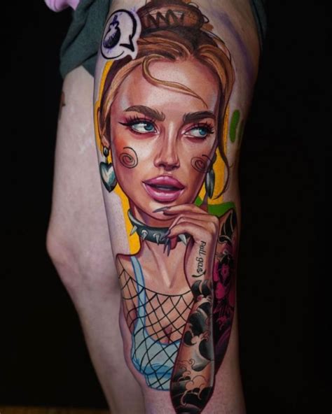 20 Incredible Tattoos By Daria Pirojenko Those Are Absolutely