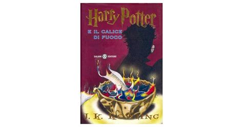 Harry Potter And The Goblet Of Fire Italy Harry Potter Book Cover
