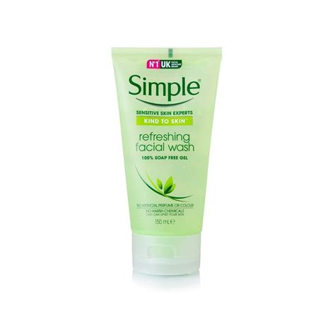 Check spelling or type a new query. Simple Refreshing Facial Wash Gel - HL Laser Care