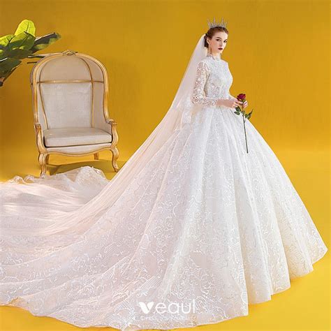 We are a wedding dress manufacturer and all the dresses are shipped from factory directly.all our tailors have check affordable tea length antique wedding dress 1950's vintage wedding dress retro wedding dress ws043 from dollygown.com. Vintage / Retro Ivory Ball Gown Wedding Dresses 2020 High ...