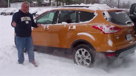 Ford Escape Snow Driving
