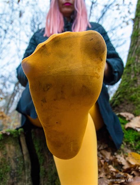 My Dirty Nylon Soles In The Forest Rpantyhosesoles