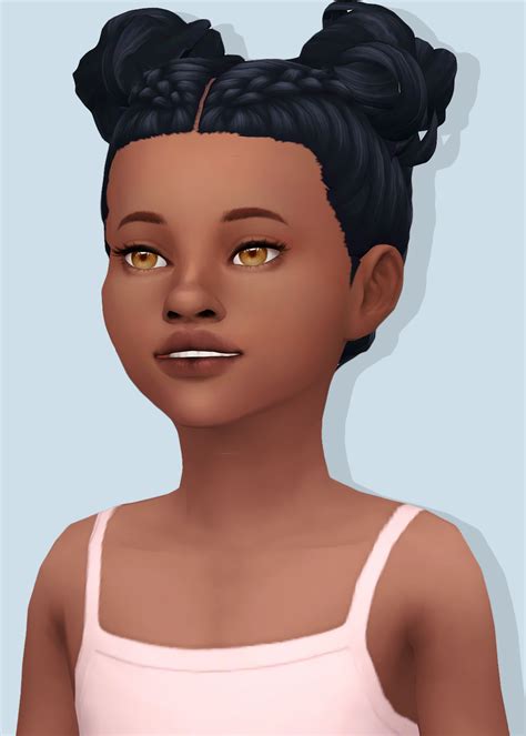 Naevys Sims Jess Hair By Lilasimss Darcy Hair By Oakiyo Side