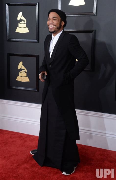 Photo Anderson Paak Arrives For The 59th Annual Grammy Awards In Los