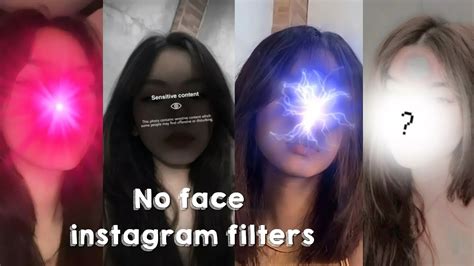 No Face Instagram Filters You Must Try Aesthetic Instagram Filters Youtube