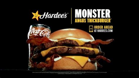 Hardees Monster Angus Thickburger Tv Commercial Magic Eye Do