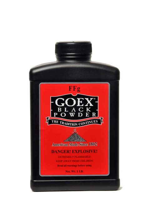 Goex 1fg Black Powder Powder Inc Master Distributor Of Goex